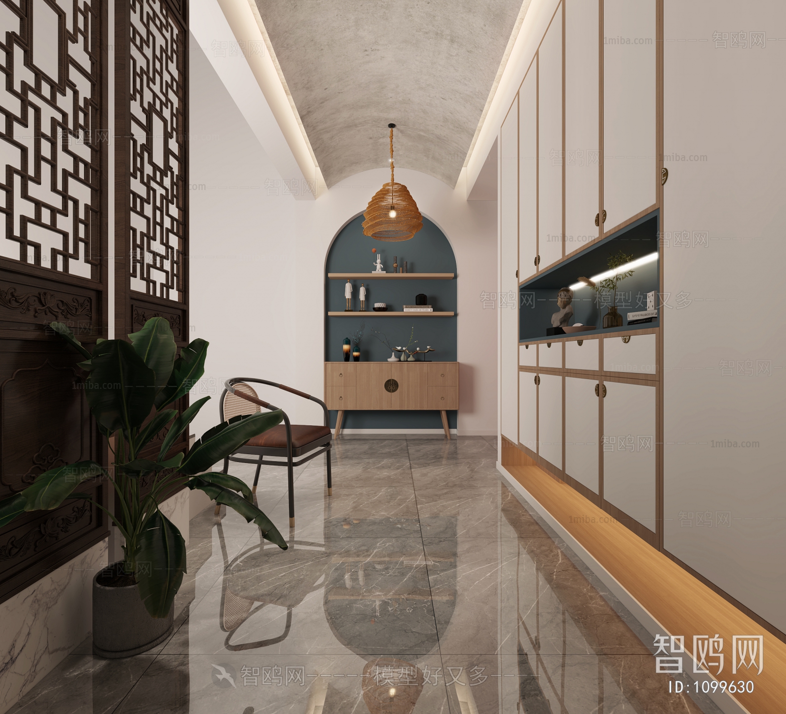 Modern Hallway