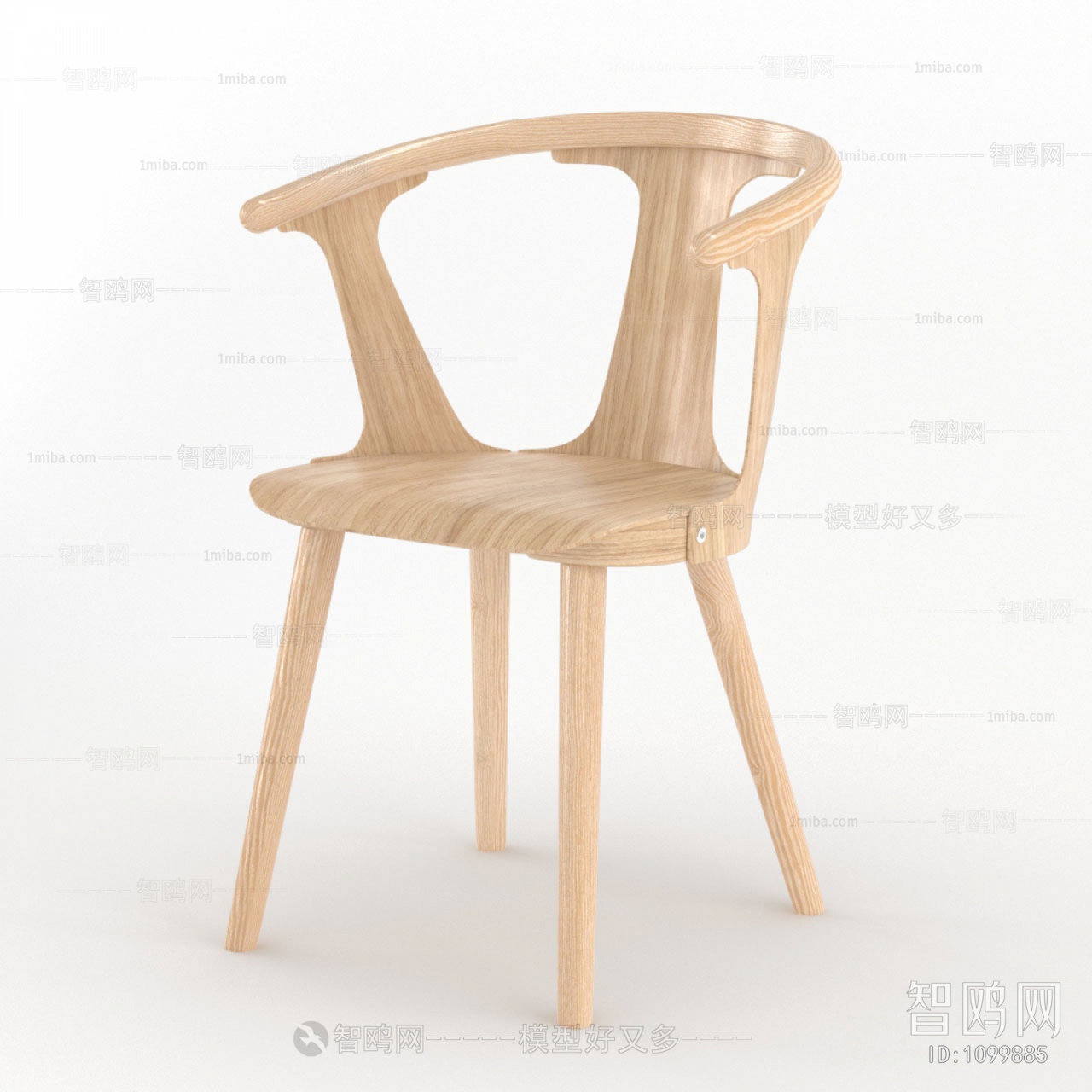 Nordic Style Single Chair