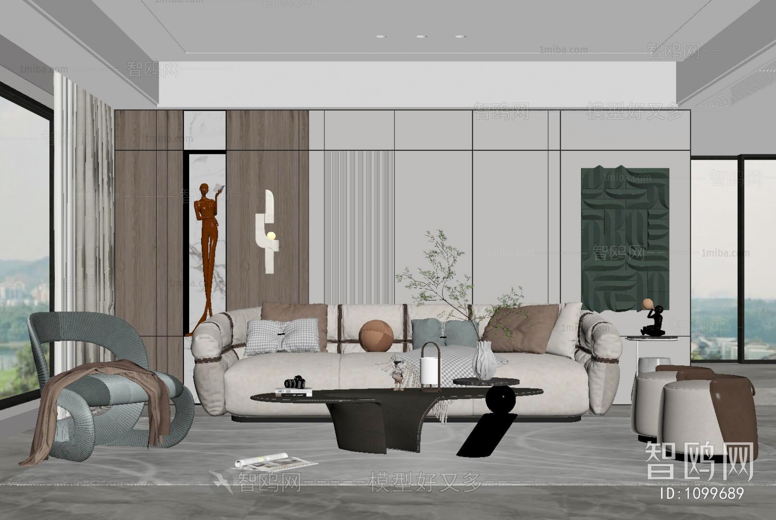 Modern A Living Room