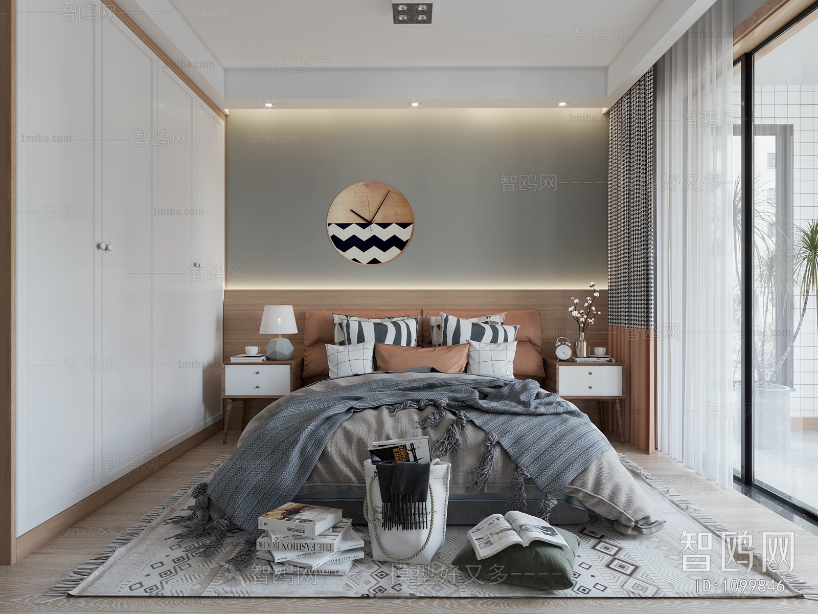 Nordic Style Bedroom