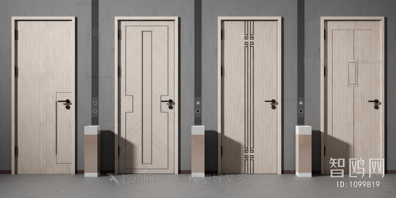 Modern Single Door