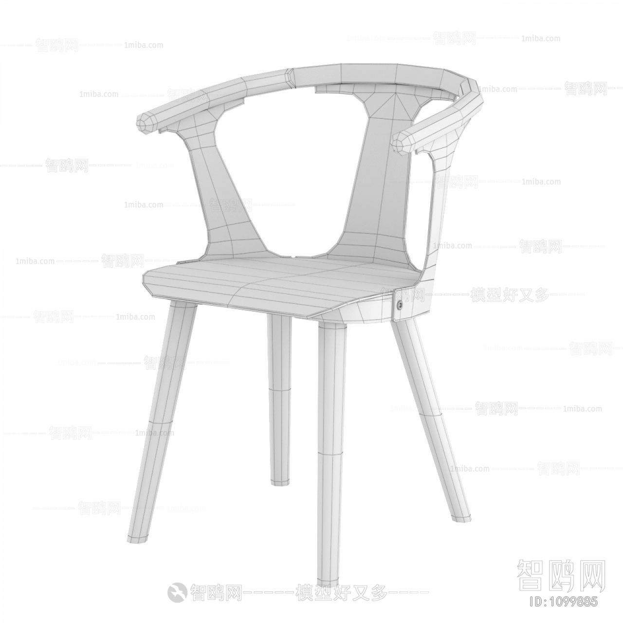 Nordic Style Single Chair