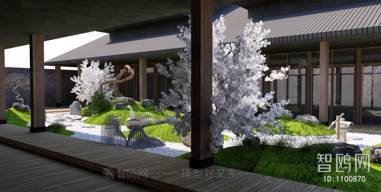 Japanese Style Courtyard/landscape