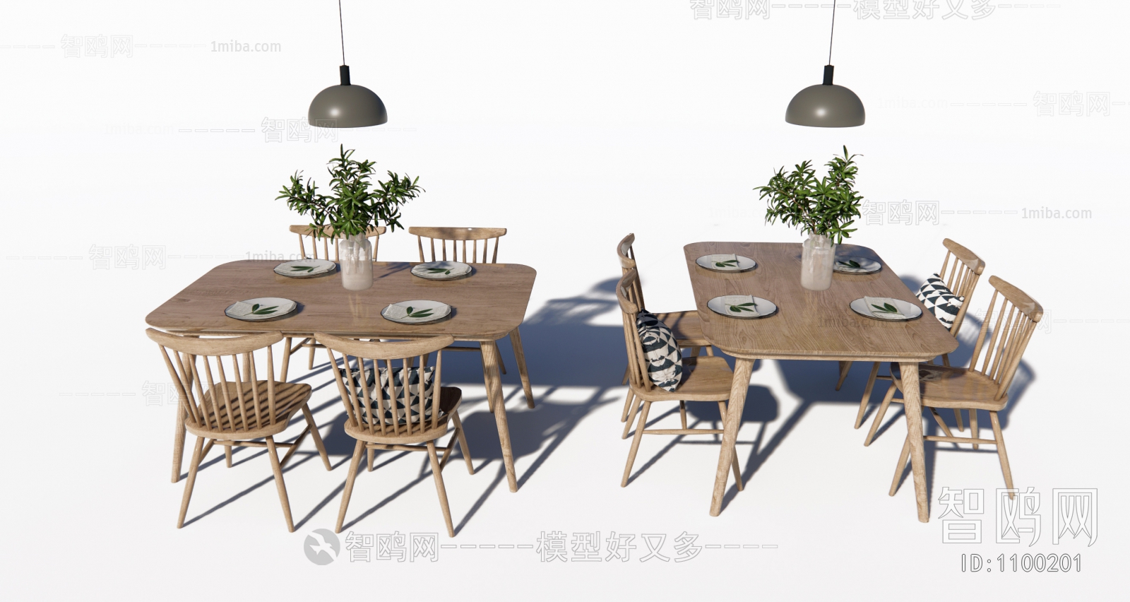 Nordic Style Dining Table And Chairs