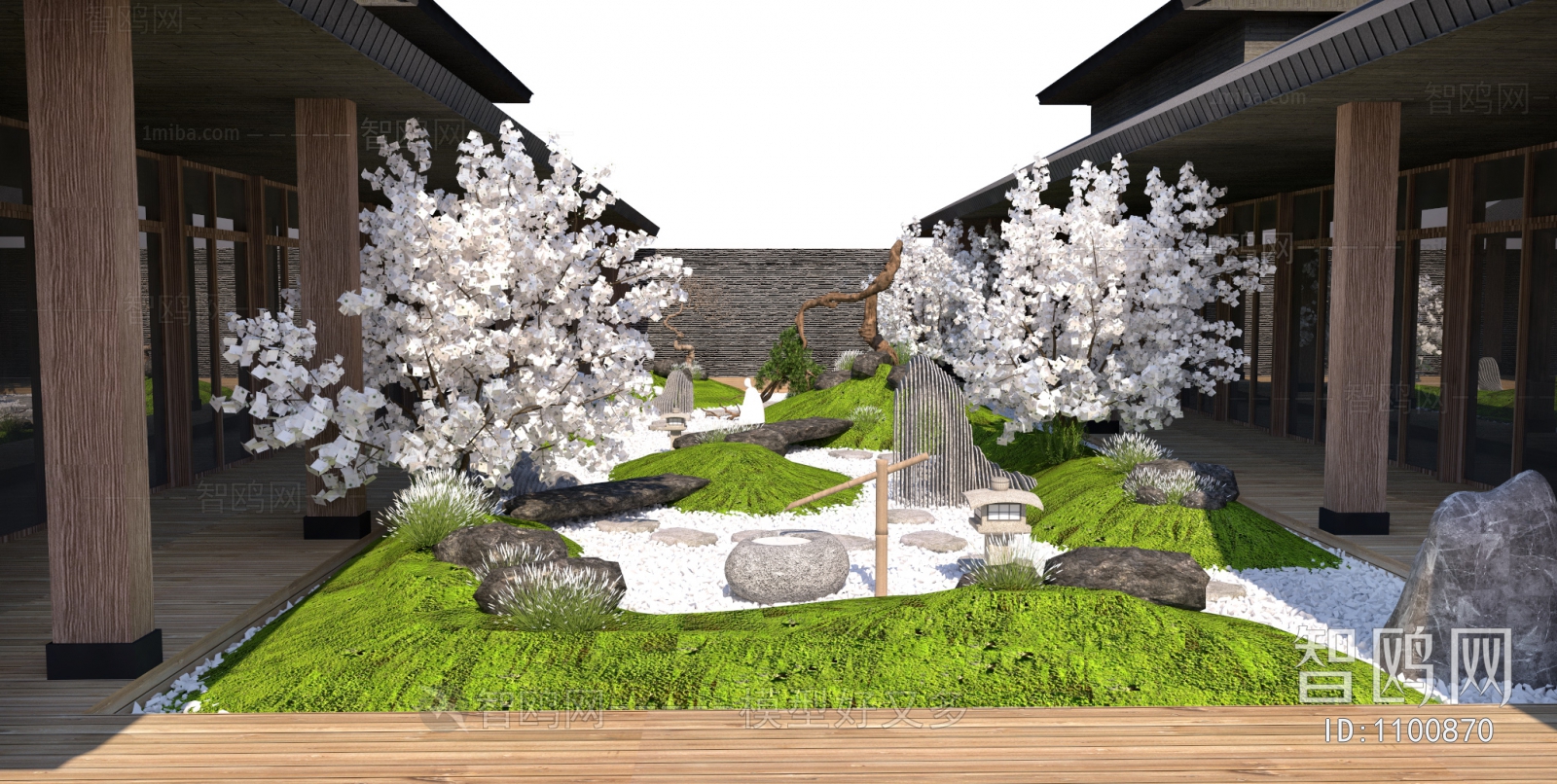 Japanese Style Courtyard/landscape