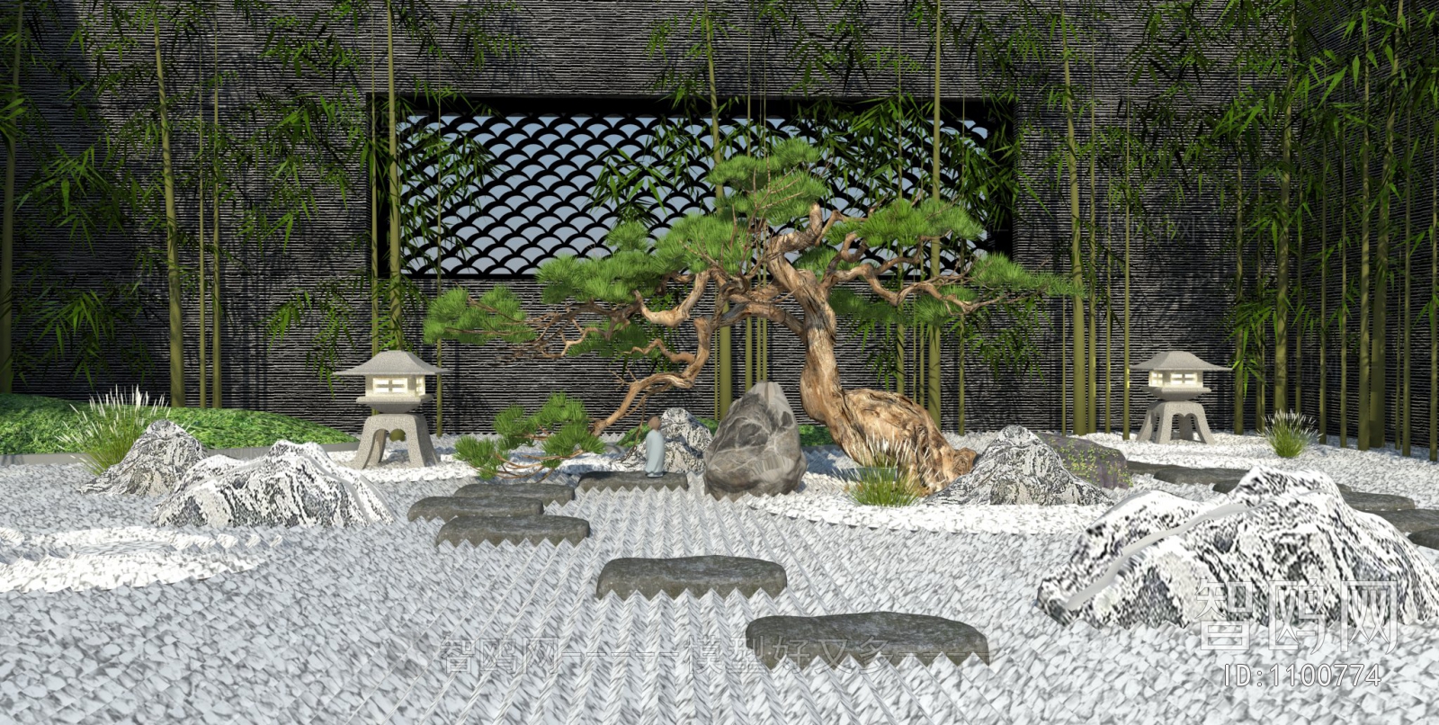 New Chinese Style Garden