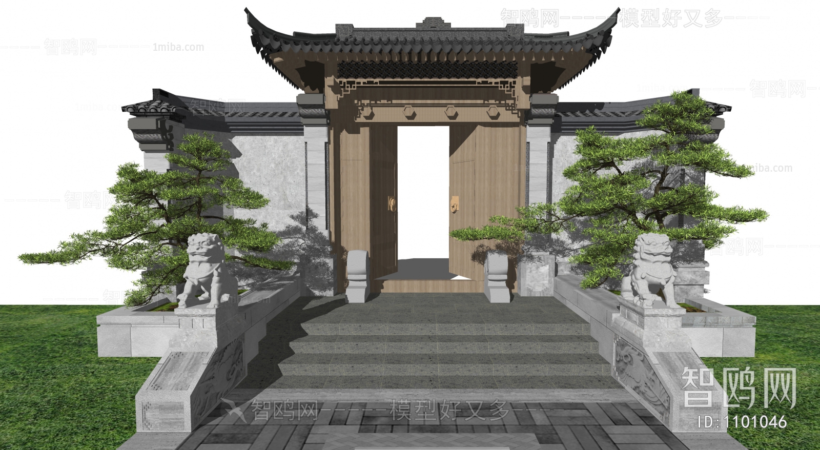 Chinese Style Facade Element