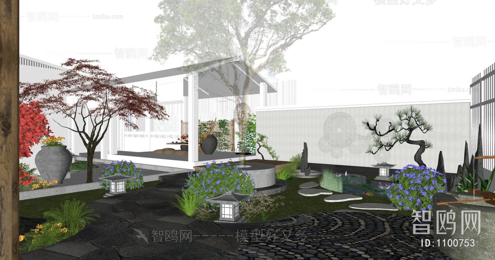 Japanese Style Courtyard/landscape