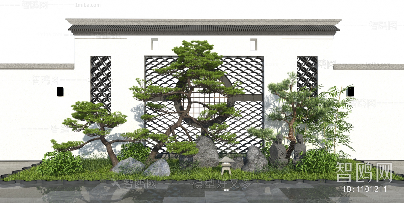 New Chinese Style Garden