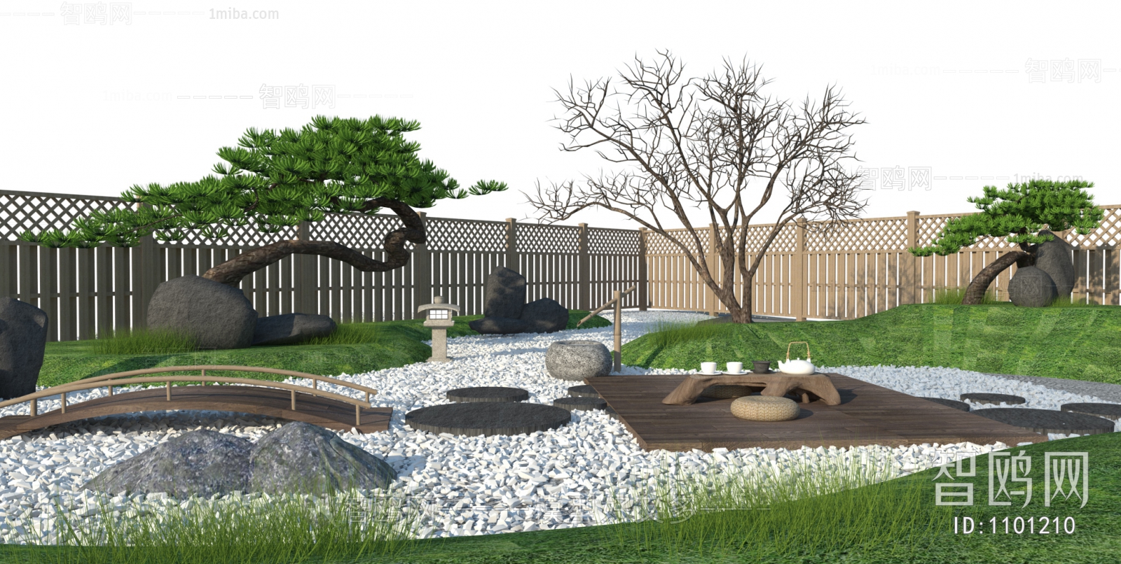 Japanese Style Courtyard/landscape