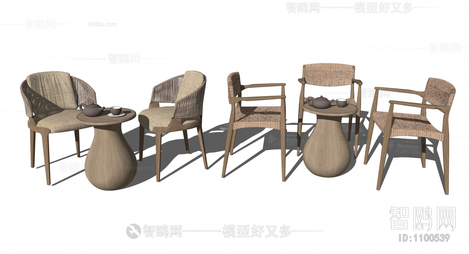 New Chinese Style Lounge Chair