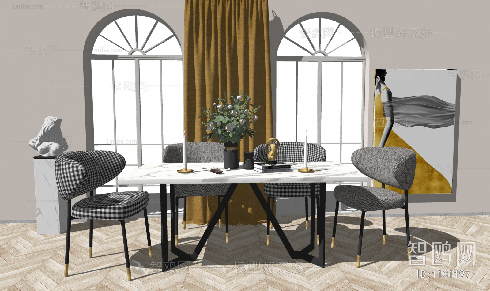 Modern Dining Table And Chairs