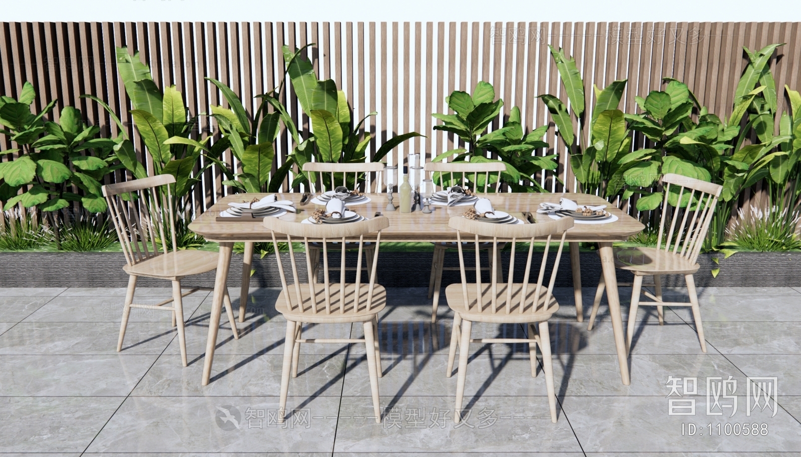 Nordic Style Dining Table And Chairs