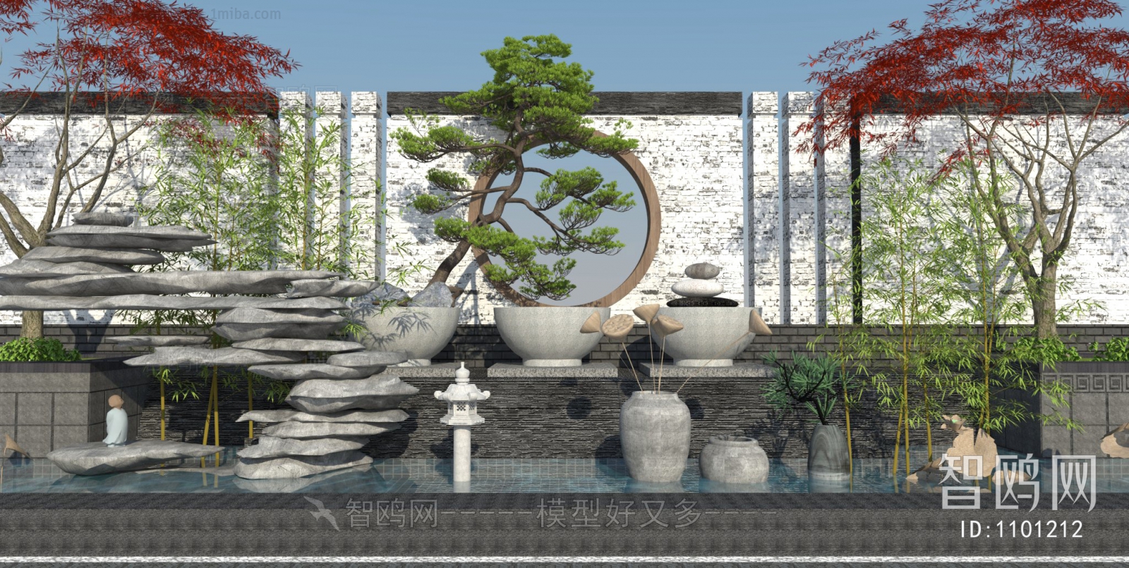 New Chinese Style Garden