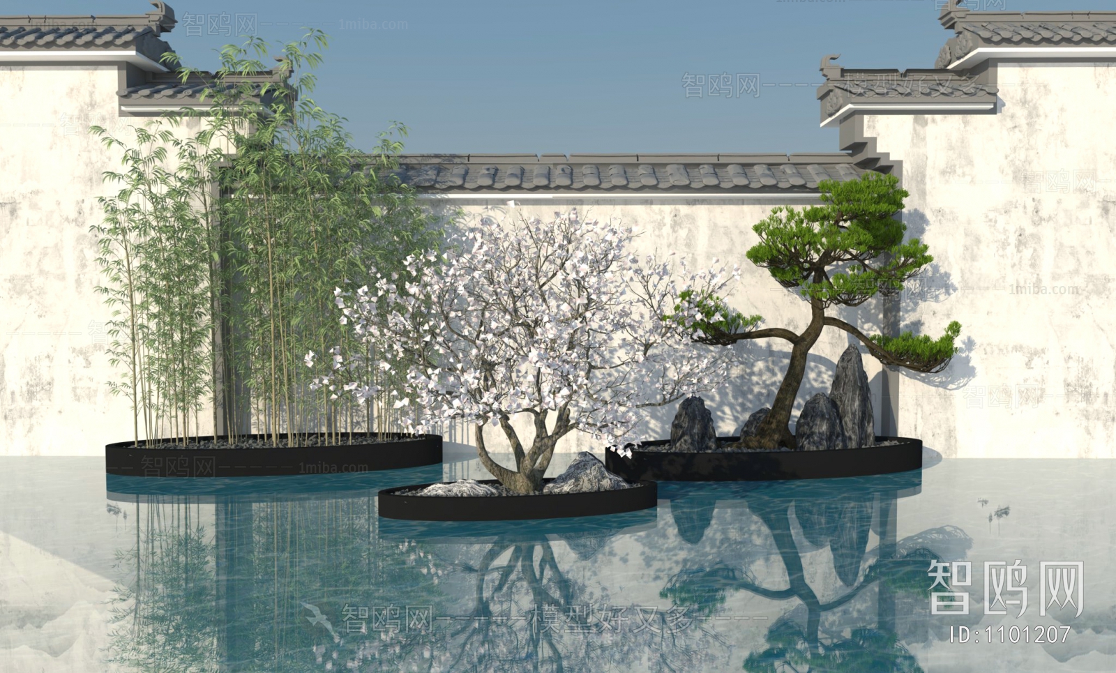 New Chinese Style Garden