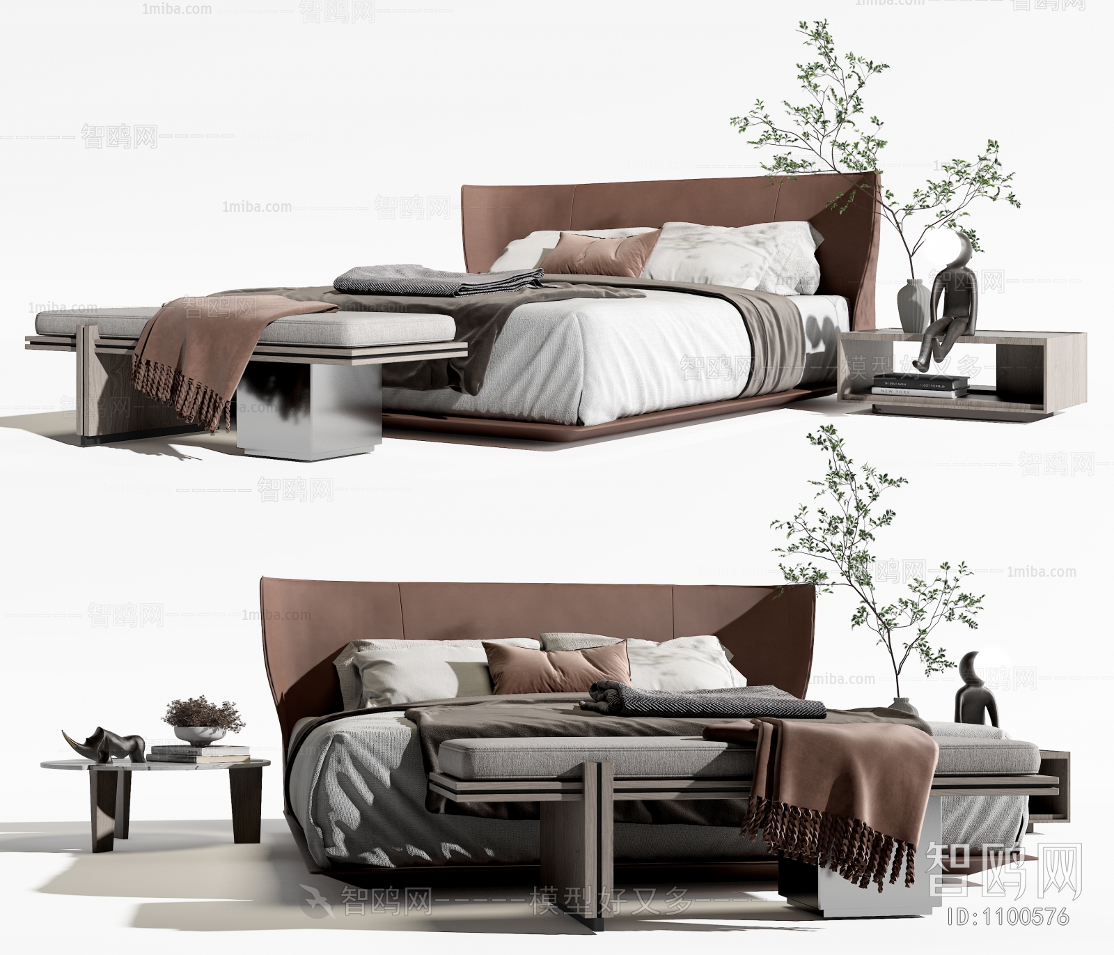 Modern Double Bed