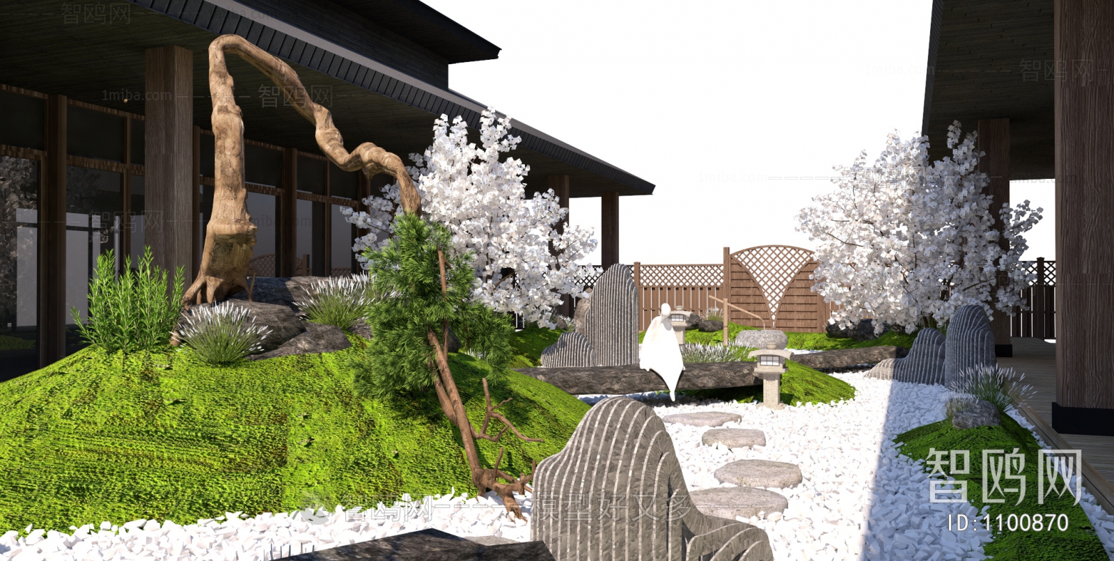 Japanese Style Courtyard/landscape