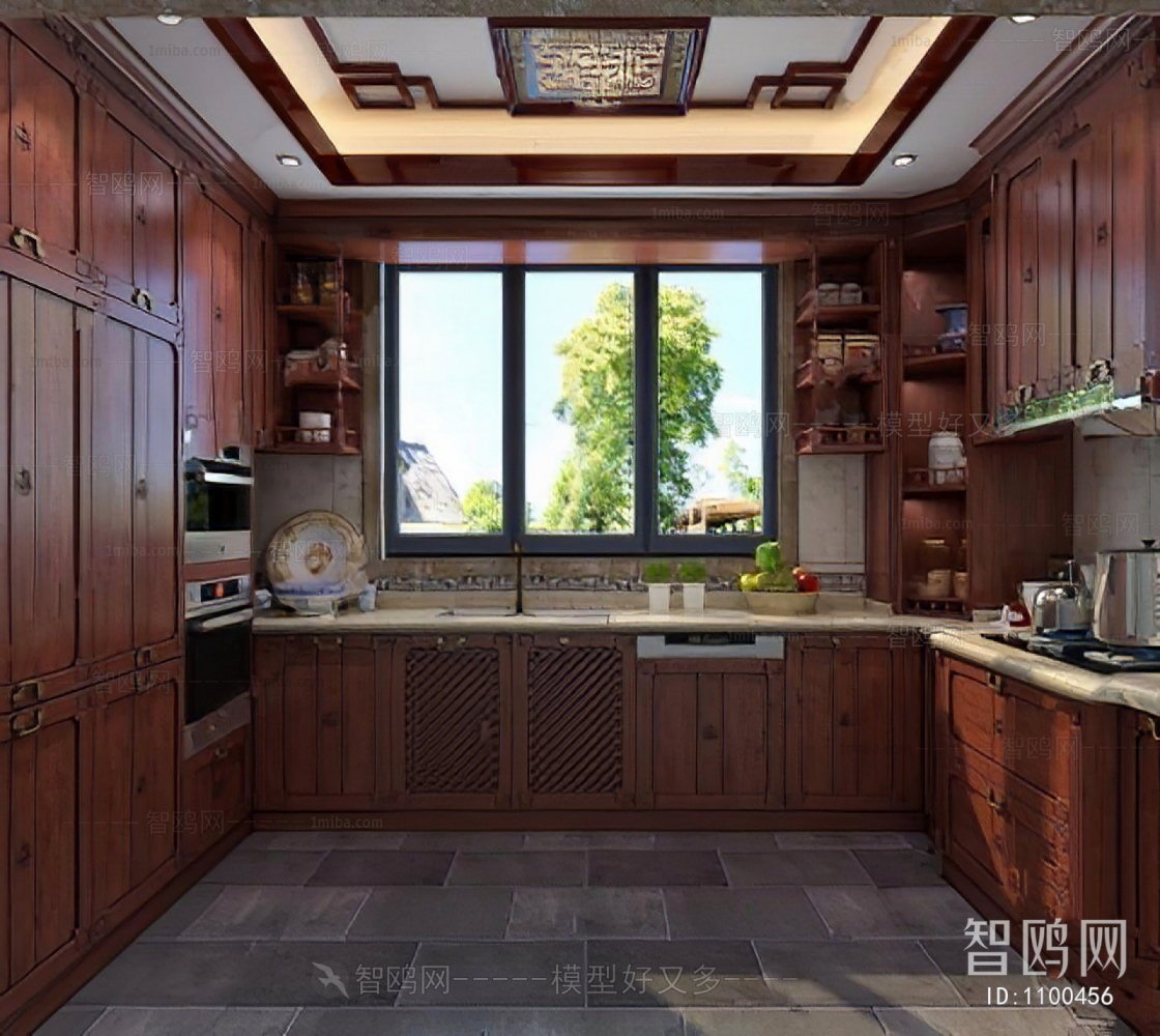 New Chinese Style The Kitchen