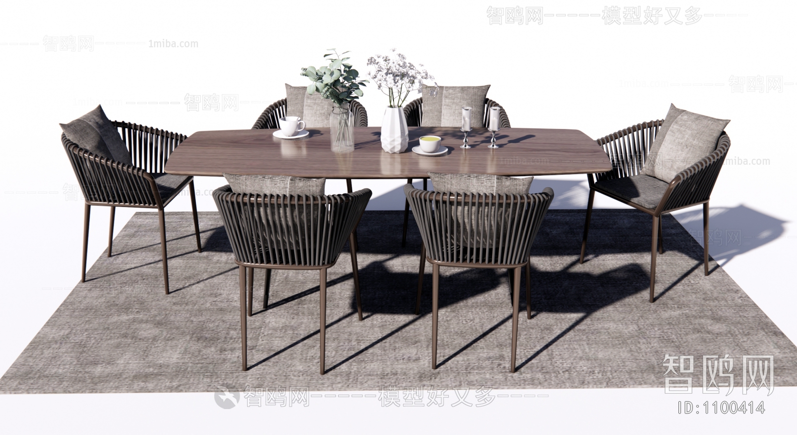 Nordic Style Dining Table And Chairs