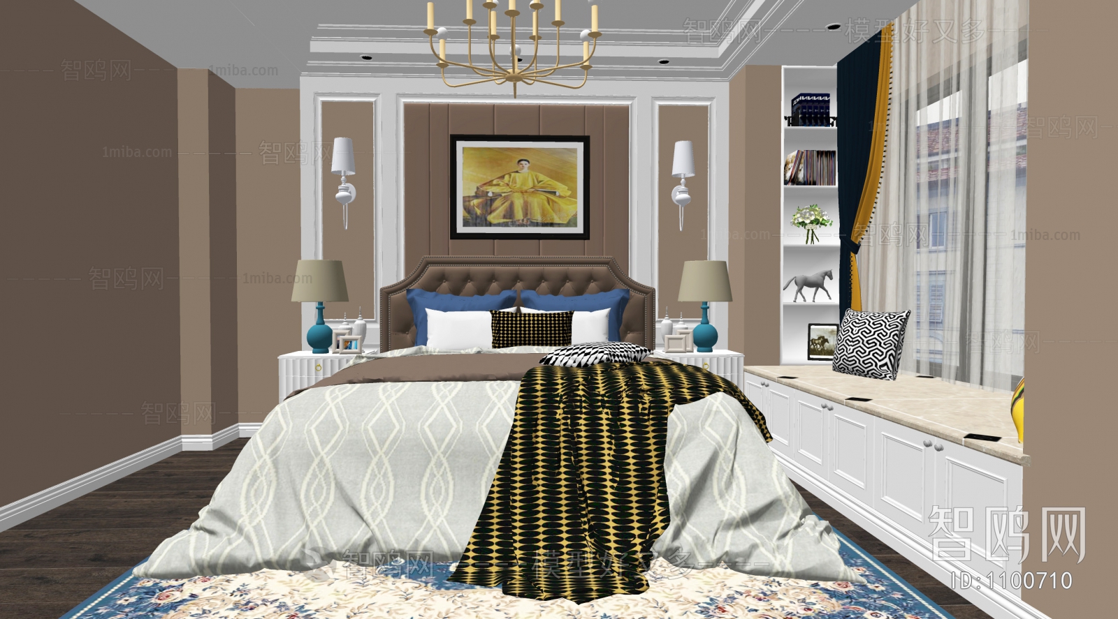 American Style Bedroom