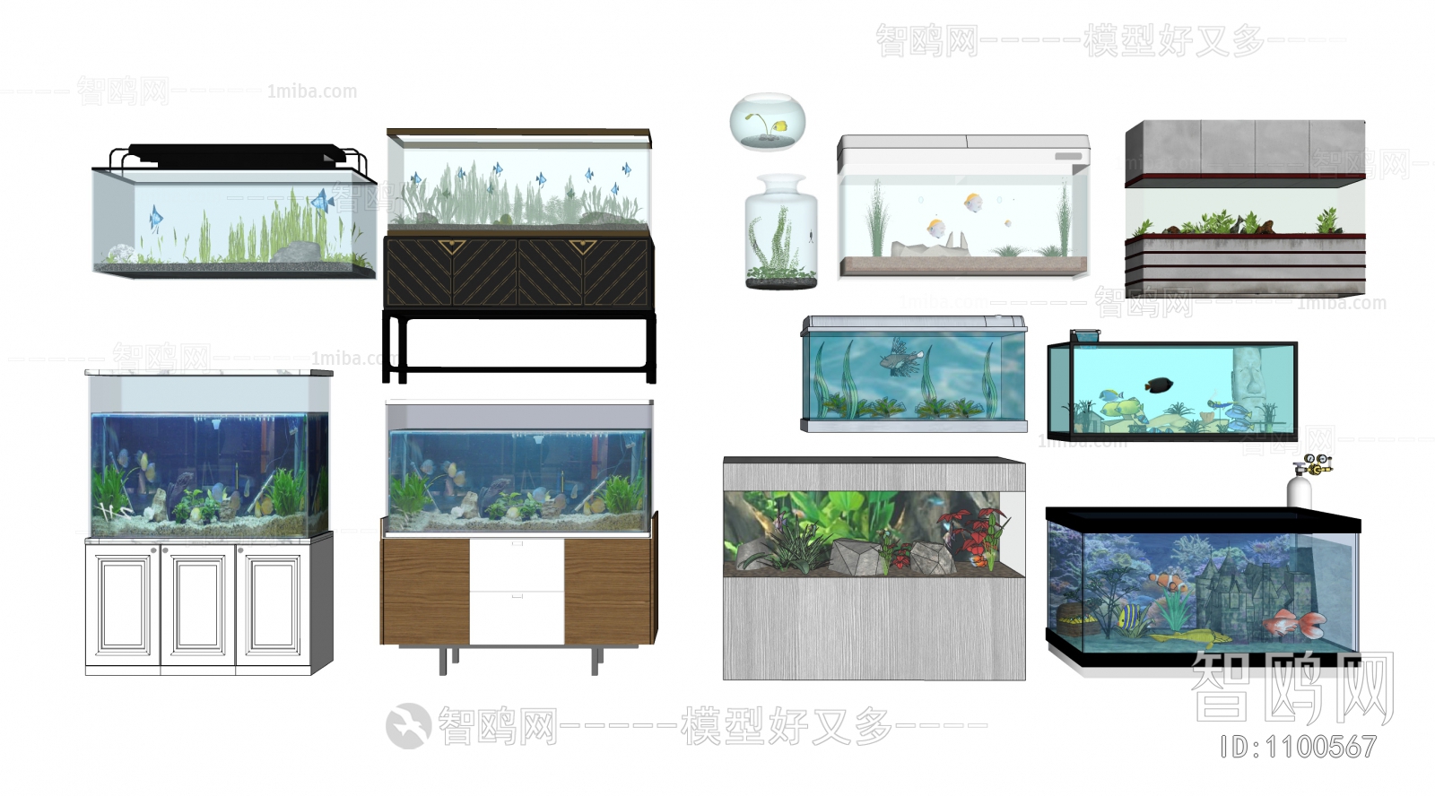 Modern Fish Tank