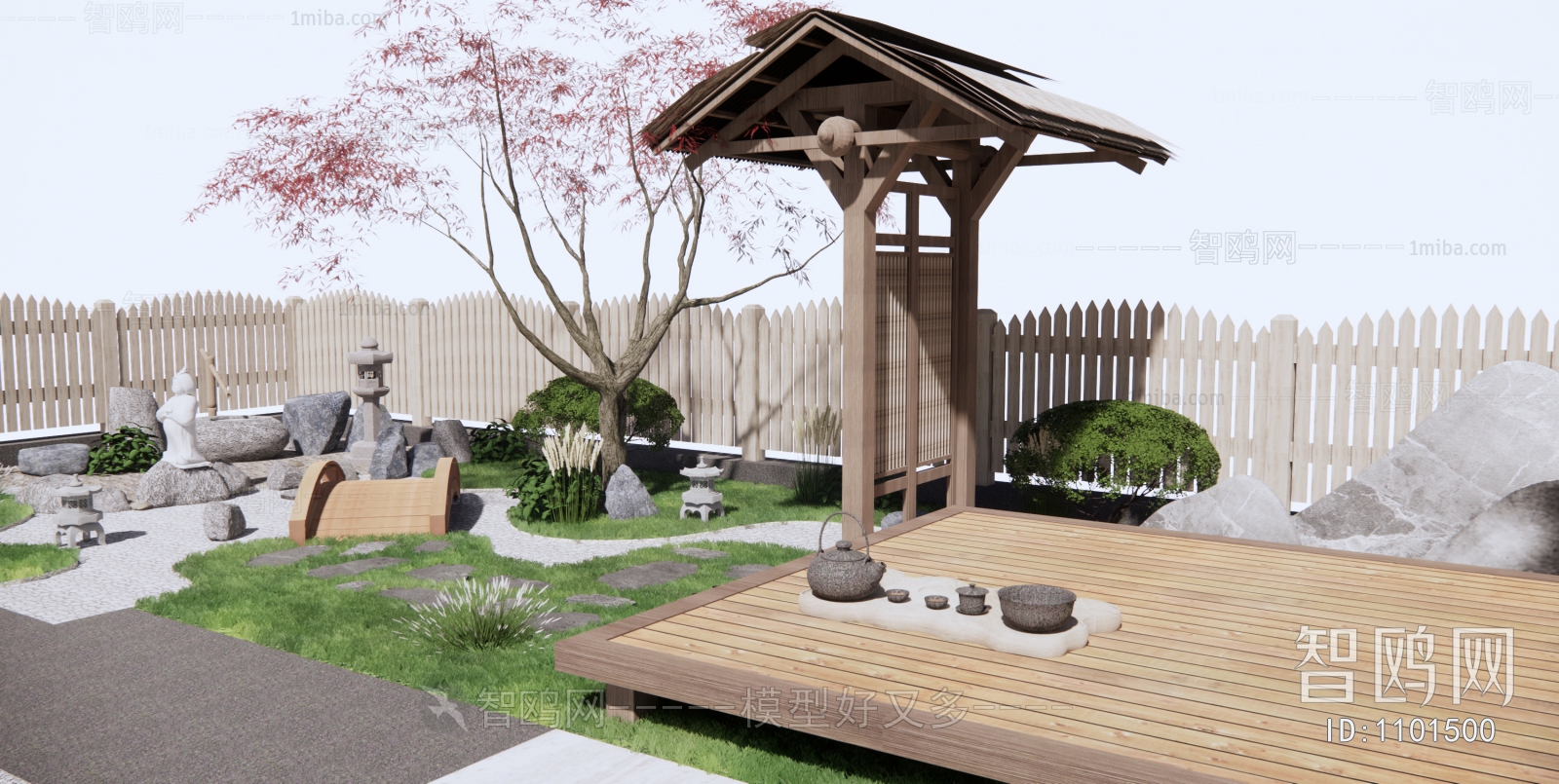 Japanese Style Courtyard/landscape