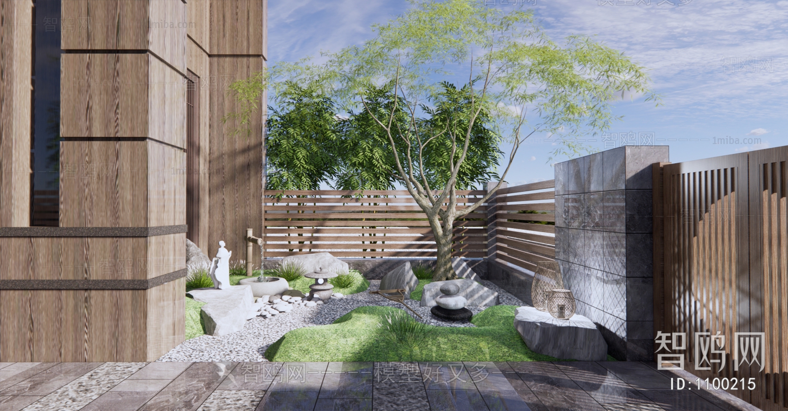 Japanese Style Courtyard/landscape