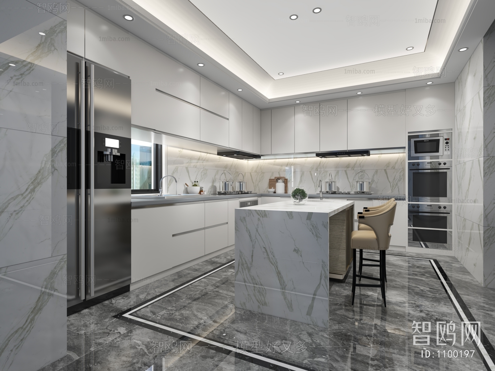 Modern The Kitchen