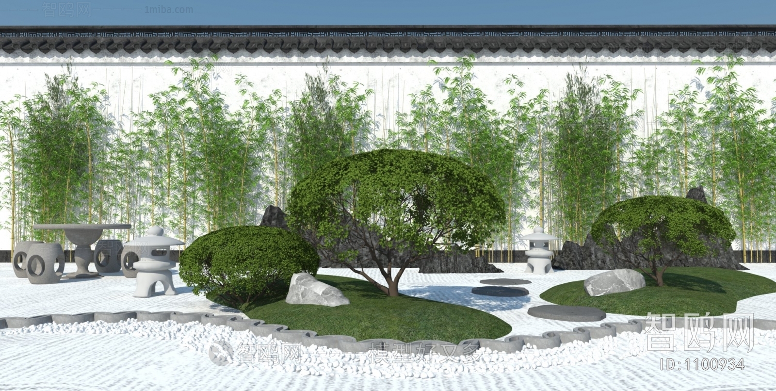 New Chinese Style Garden