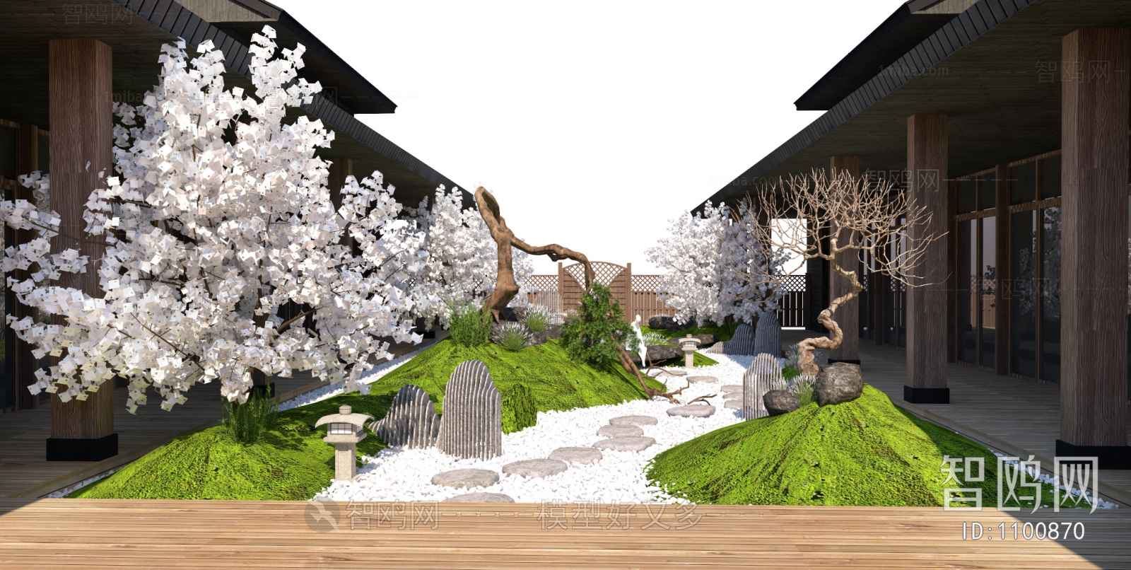 Japanese Style Courtyard/landscape