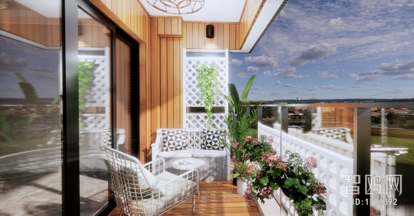 Modern Balcony