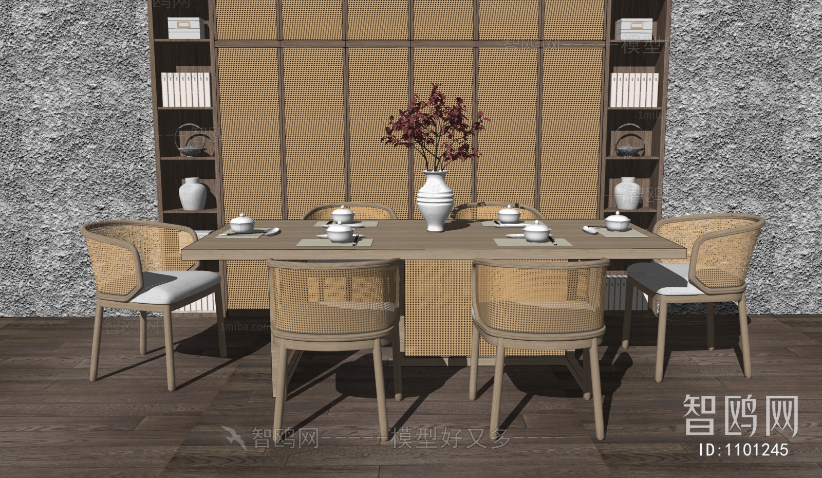 New Chinese Style Dining Table And Chairs