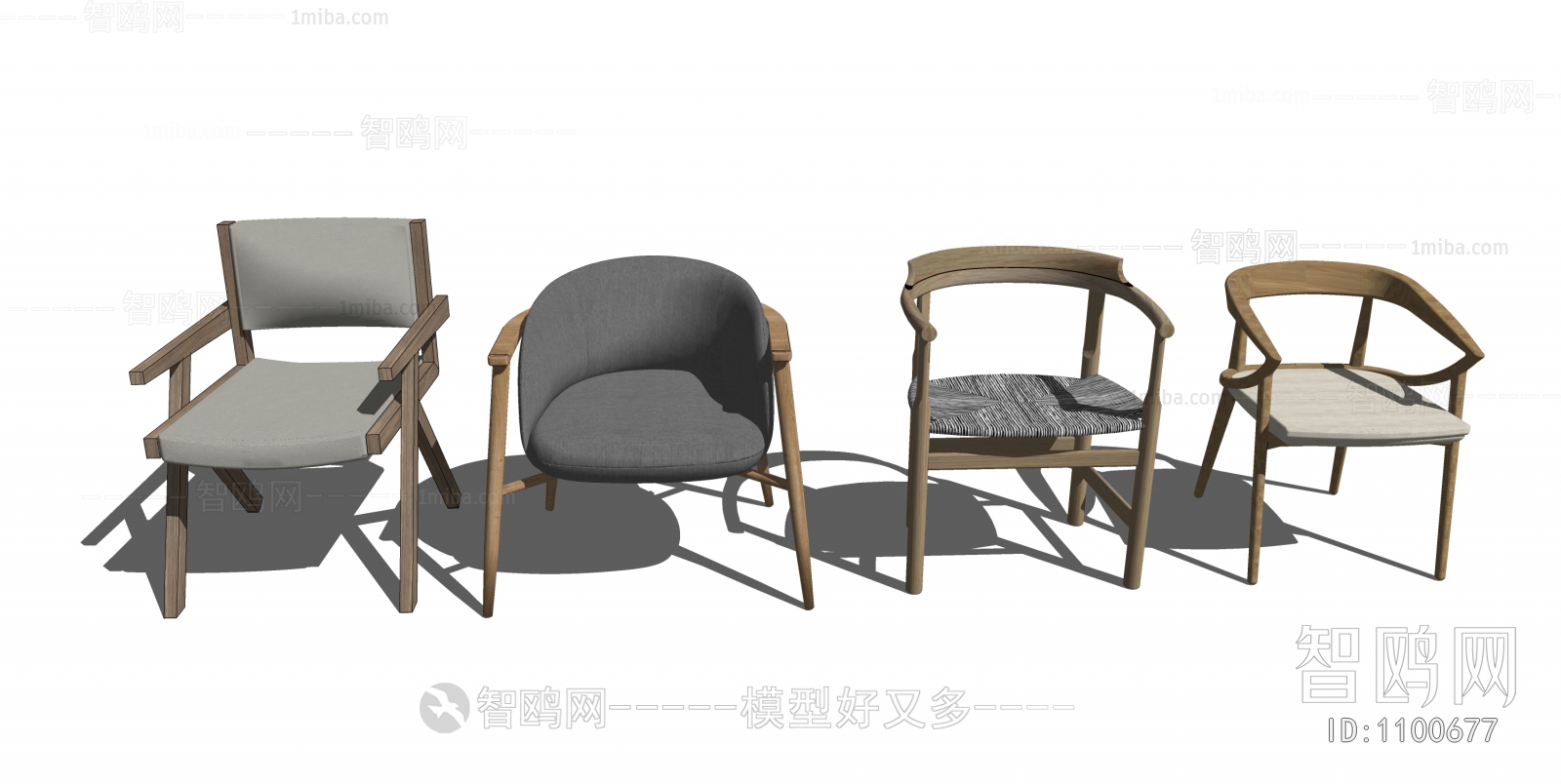 New Chinese Style Lounge Chair