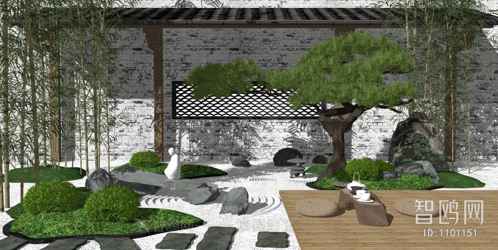 New Chinese Style Garden