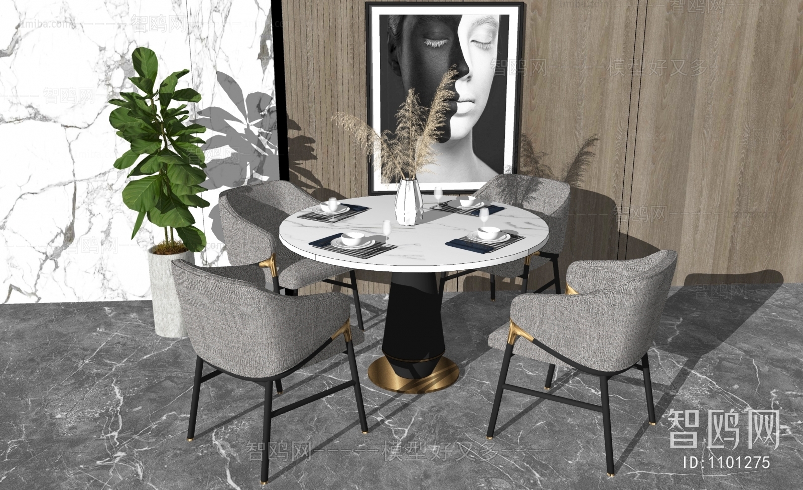 Modern Dining Table And Chairs