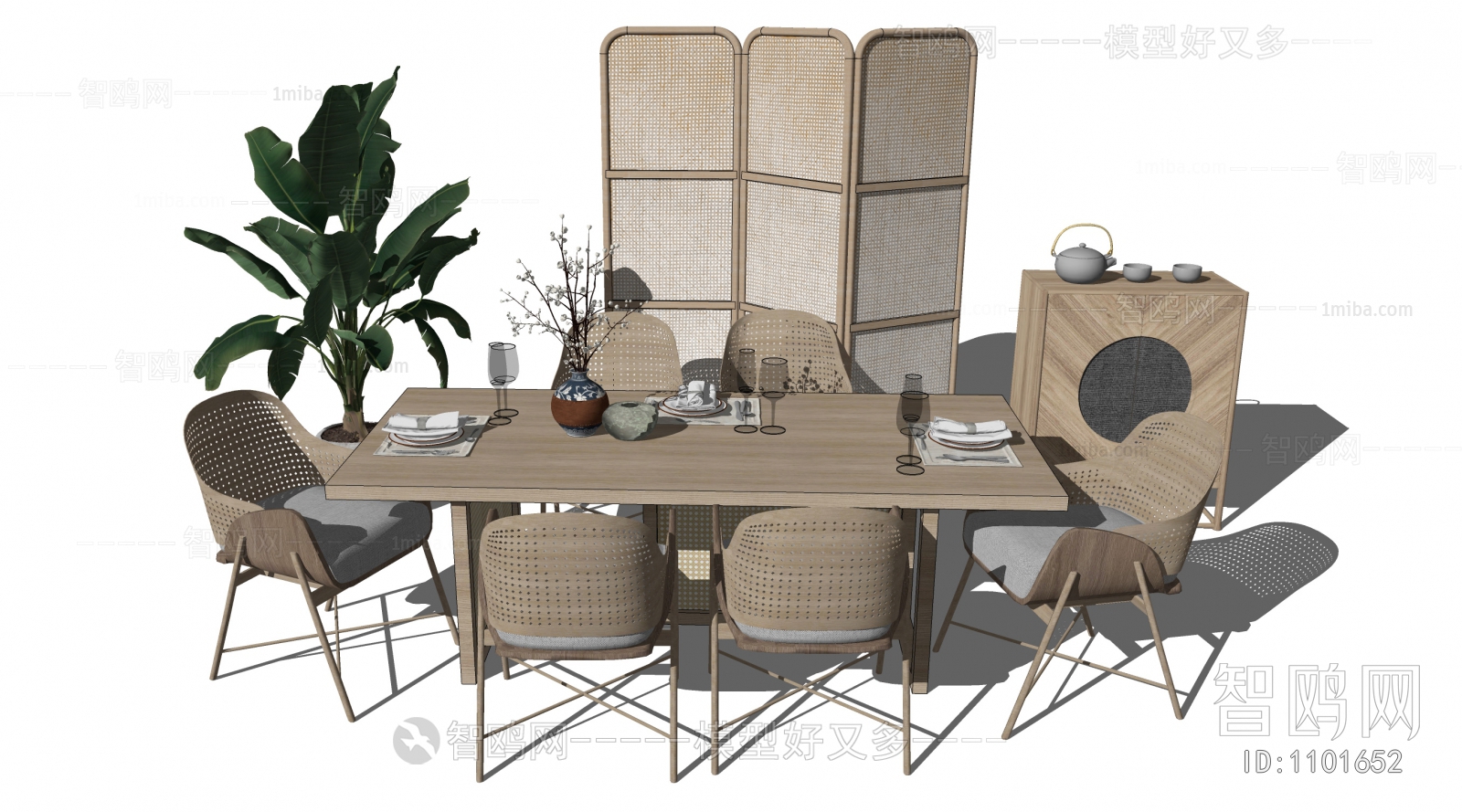 New Chinese Style Dining Table And Chairs