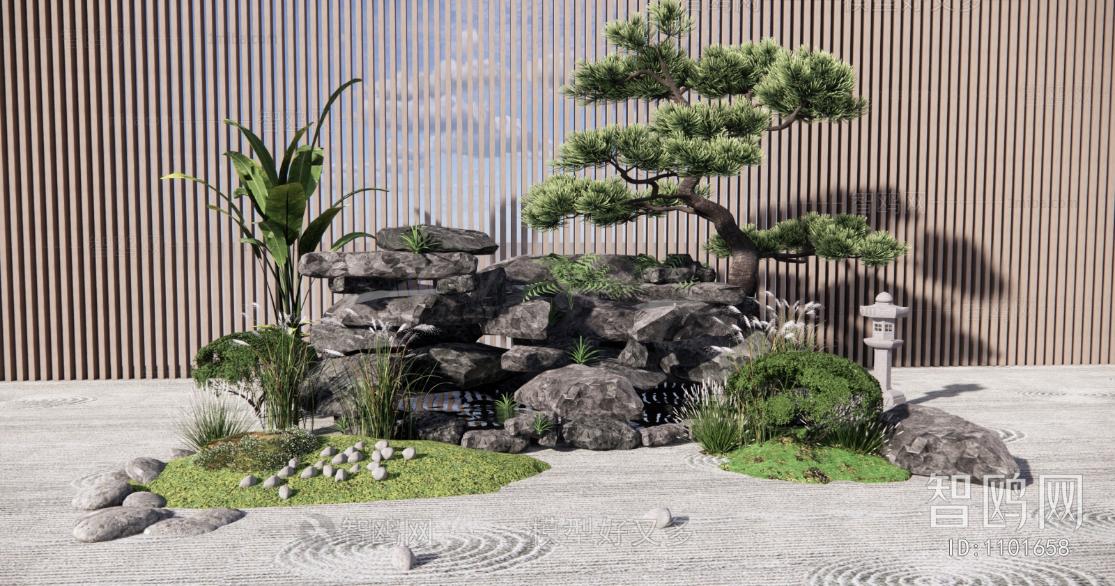 New Chinese Style Garden