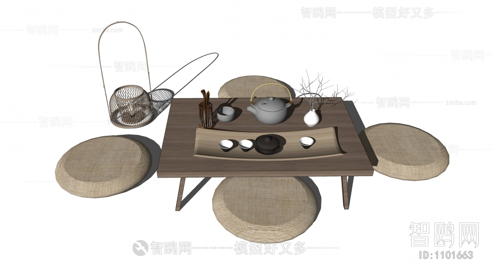 Japanese Style Tea Tables And Chairs