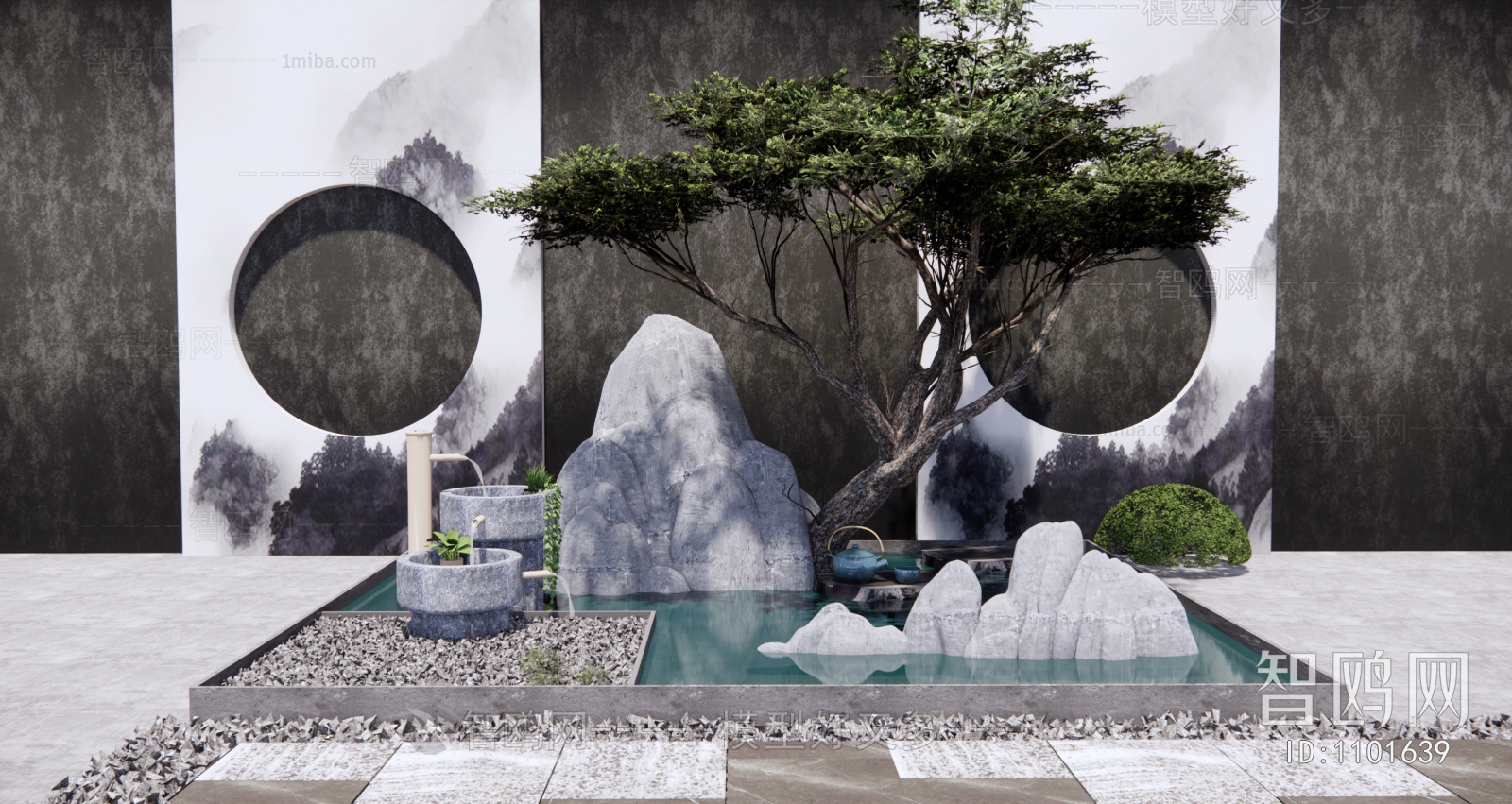 New Chinese Style Garden