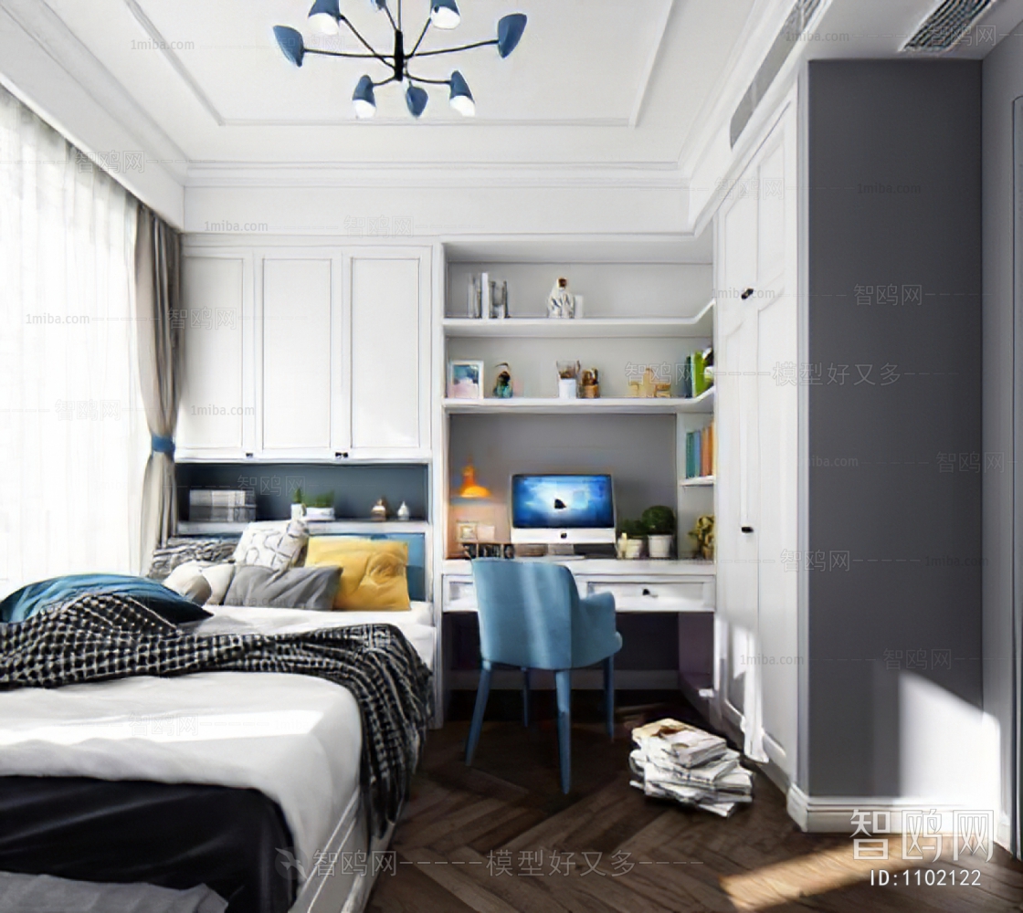 Modern Boy's Room And Son's Room