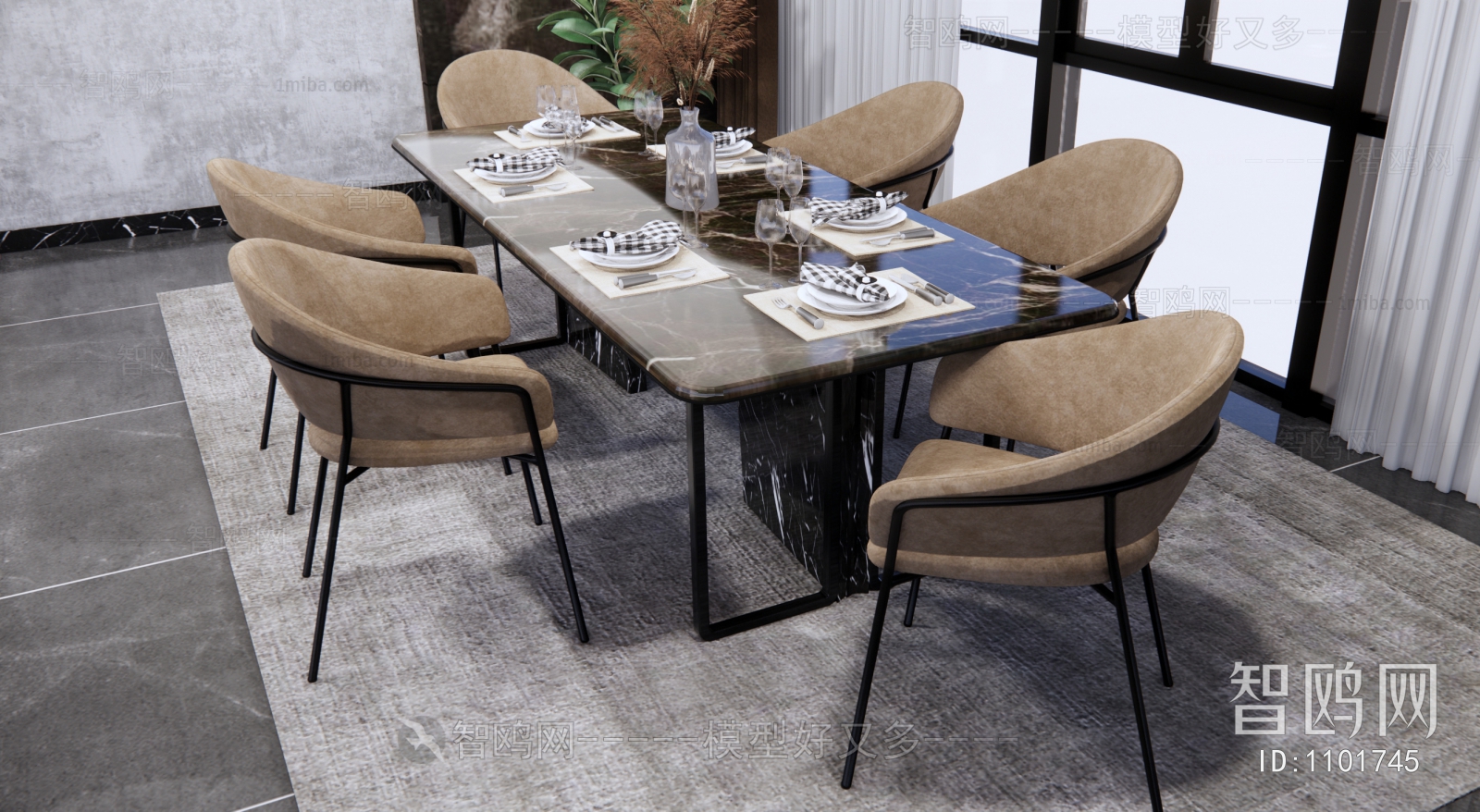 Modern Dining Table And Chairs