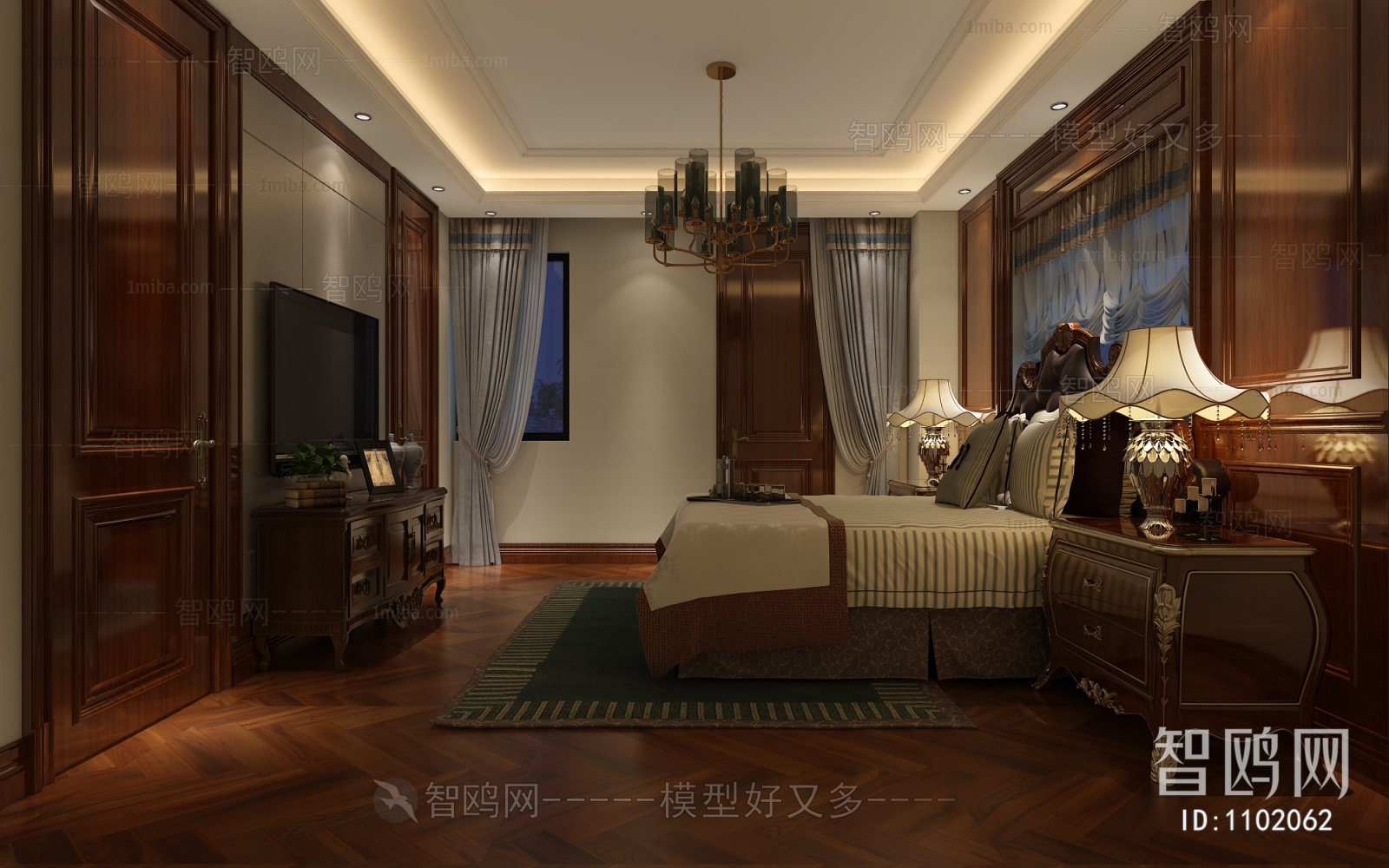 Chinese Style Bedroom