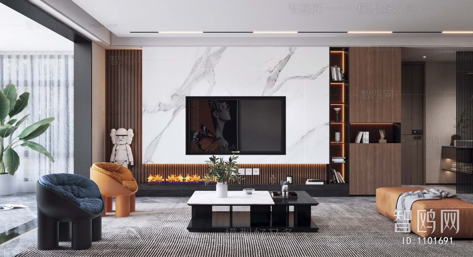 Modern A Living Room