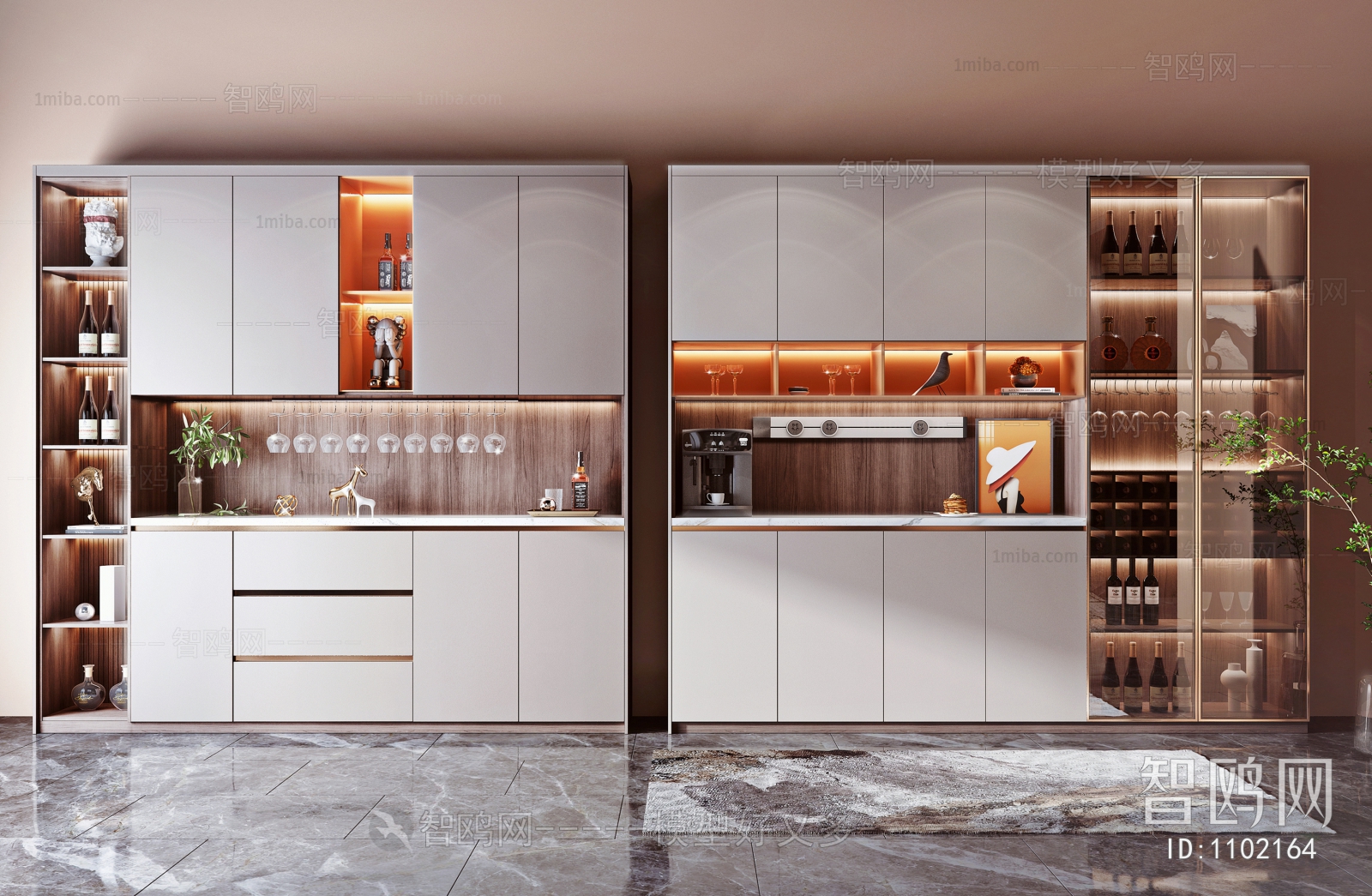 Modern Wine Cabinet