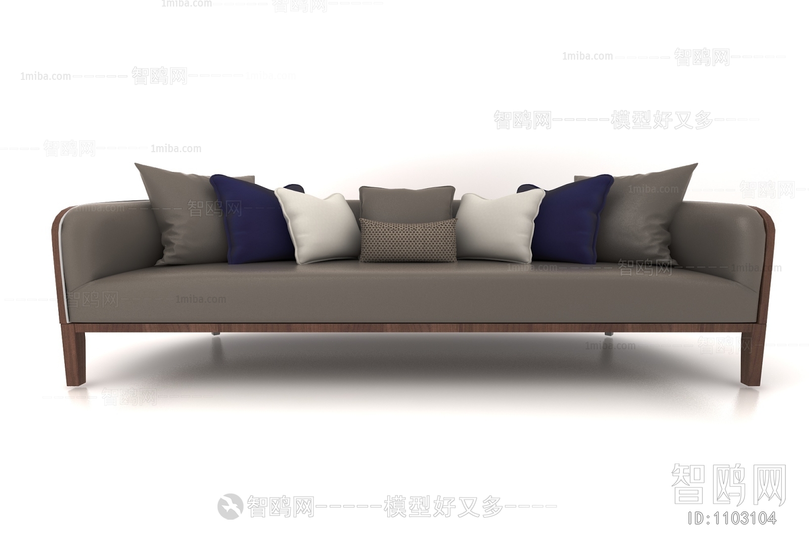 Modern Three-seat Sofa