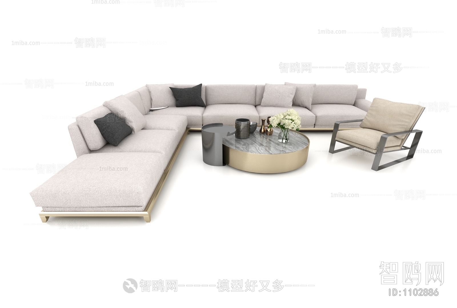 Modern Sofa Combination