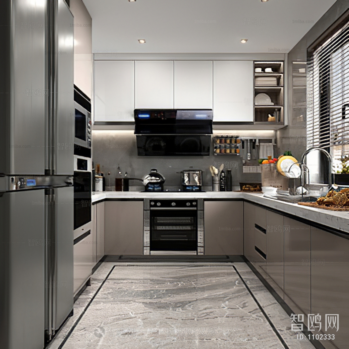 Modern The Kitchen