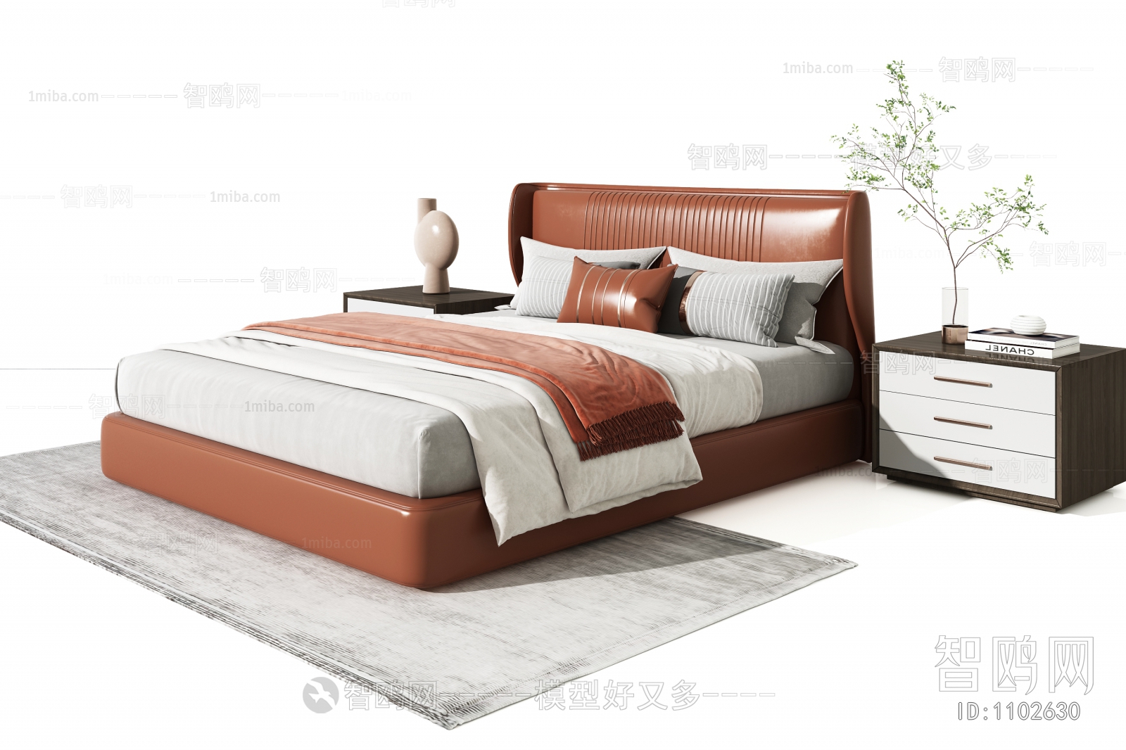 Modern Double Bed