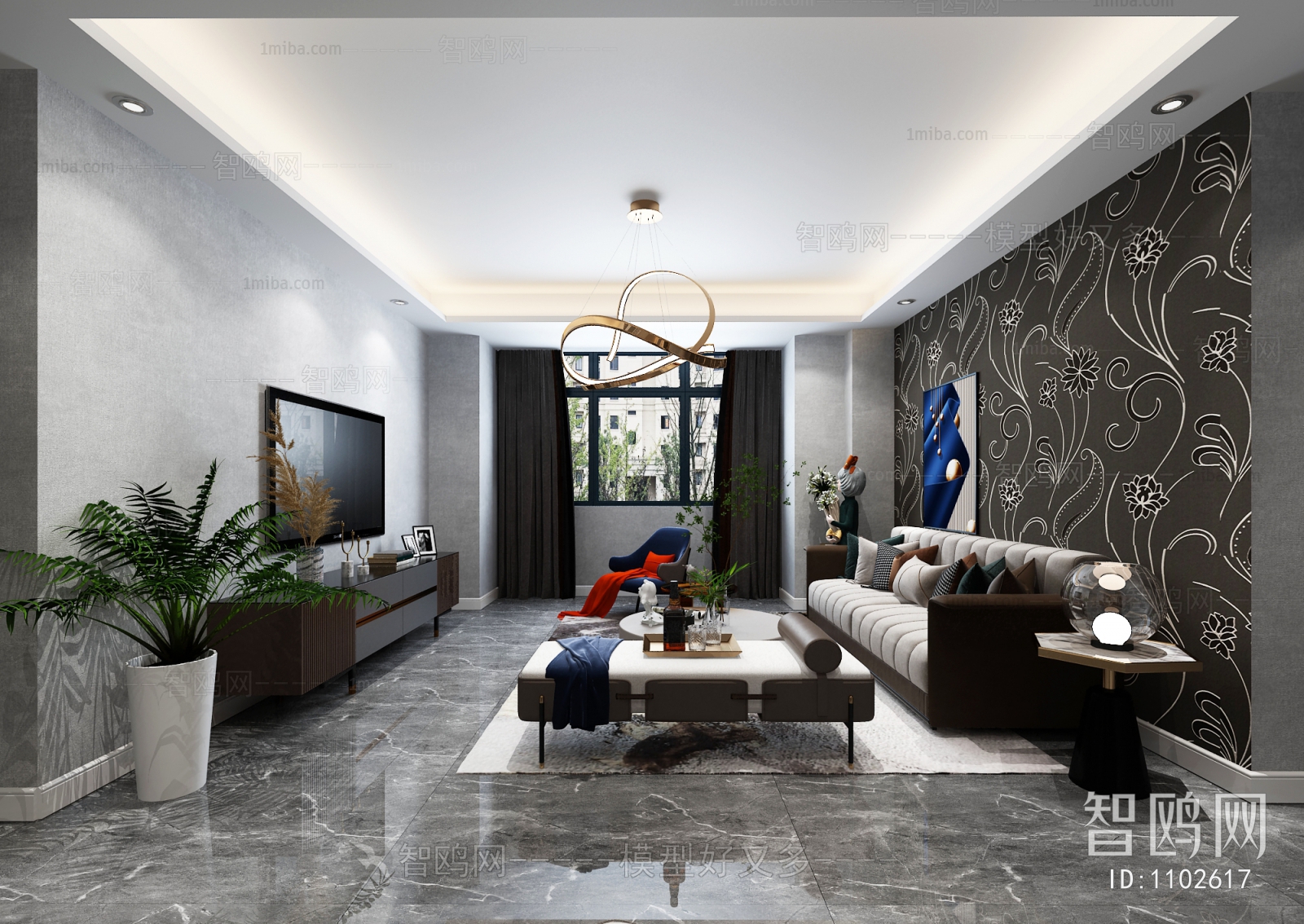 Modern A Living Room