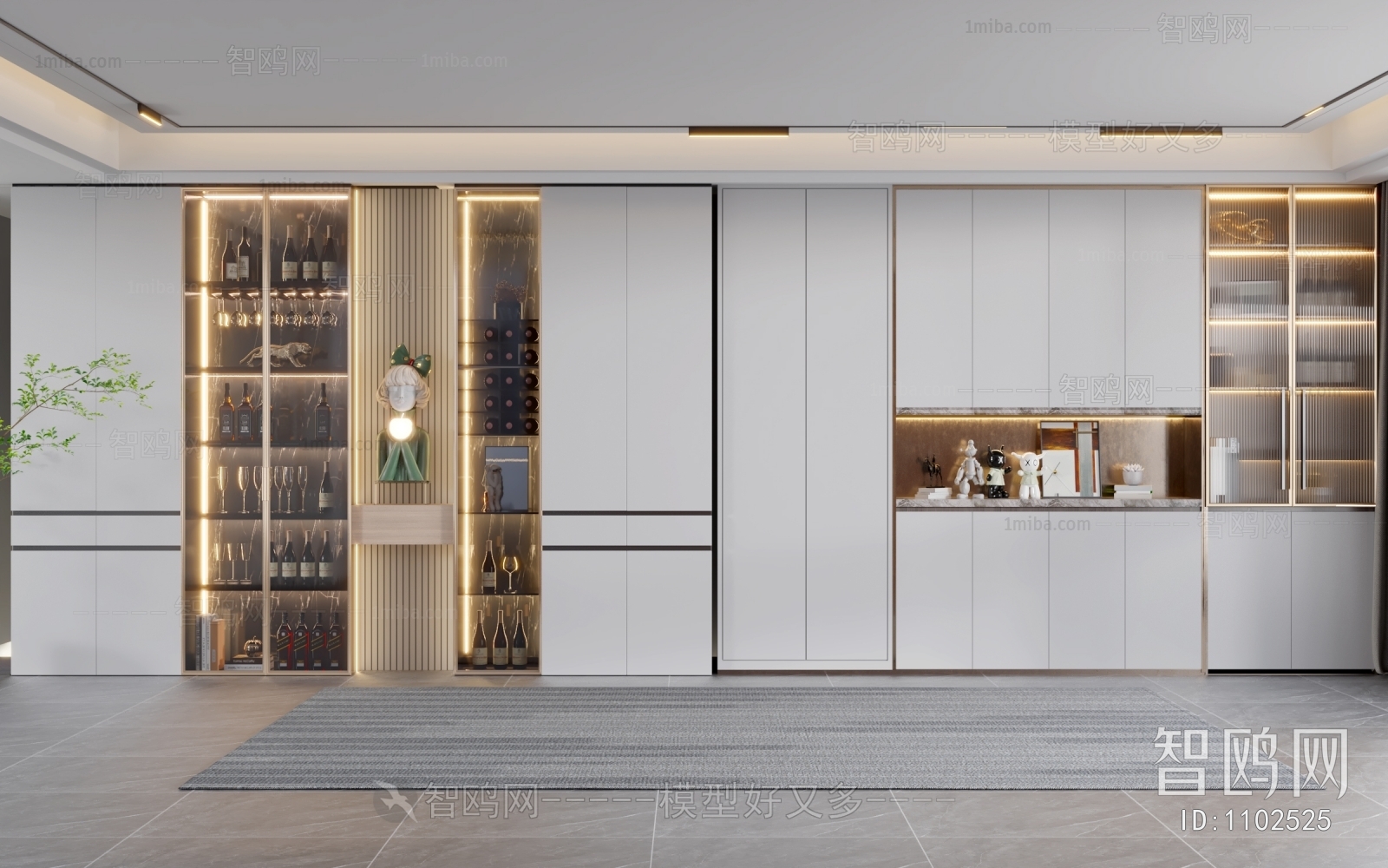 Modern Wine Cabinet